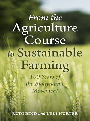 cover image of From the Agriculture Course to Sustainable Farming